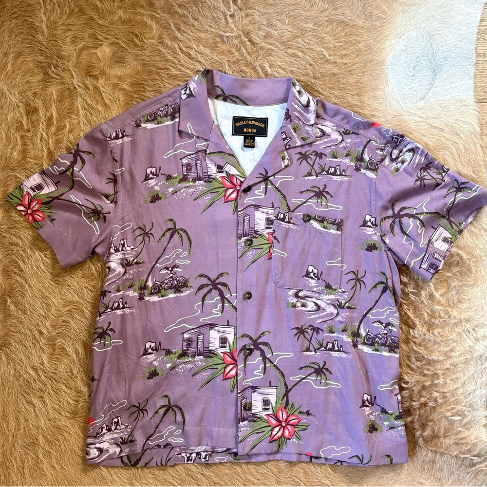 Harley-Davidson x Jason Momoa Rebel YaYa aloha shirt, M